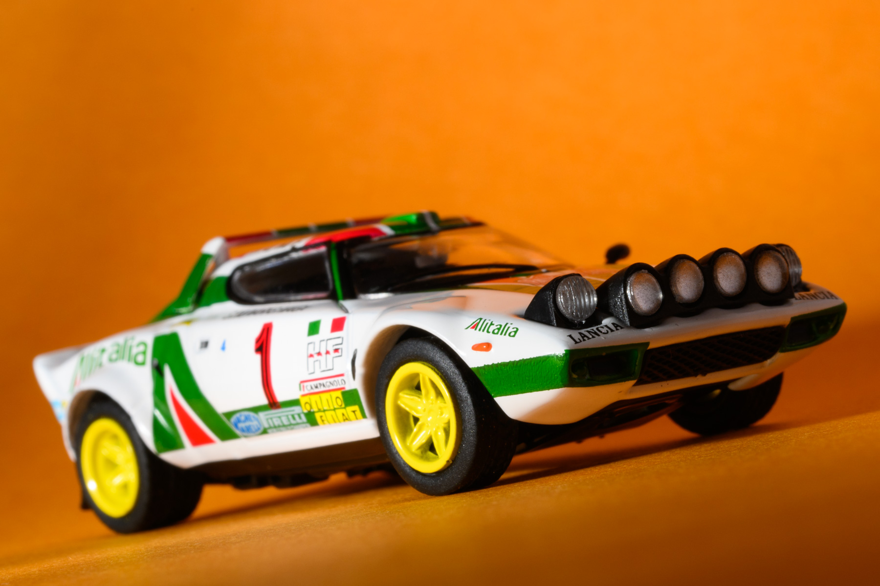 新作超激安ミニチャンプス優勝車 Lancia Stratos Winner Rally Monte Carlo Alitalia Munari/Mai レーシングカー
