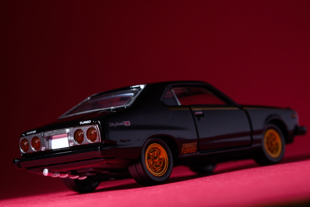 トミカのtomica スカイライン 2000 TURBO GT-Eのオリジナル画像 ©️Hiroyuki Onuma